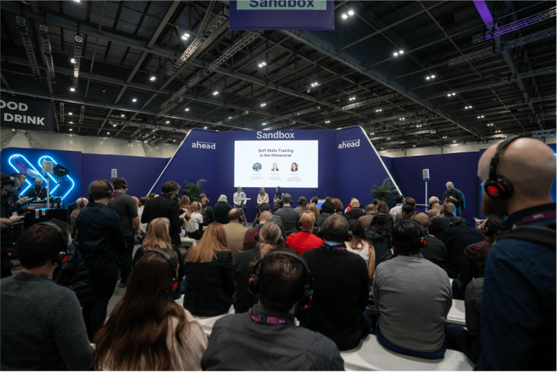an audeience at a BETT session