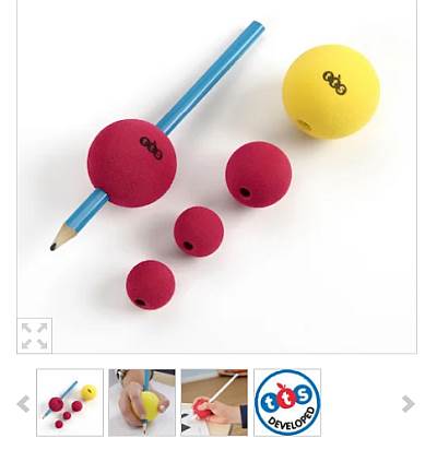 photo of round pencil grips