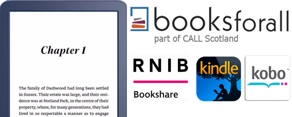 Digital Books and logos 