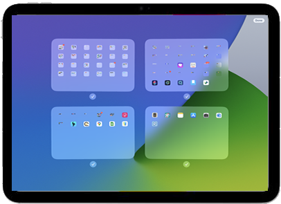 IPad edit pages 
