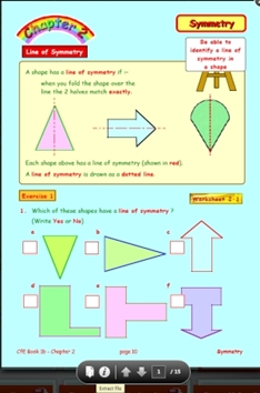 screen shot of TeeJay maths book