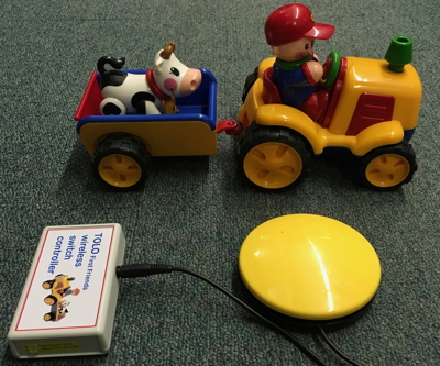 Tolo toy tractor