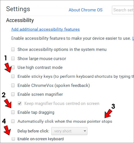 How do I use high contrast on my Chromebook? – SYS Education